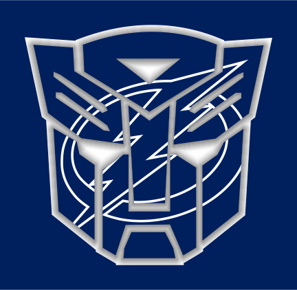 Autobots Tampa Bay Lightning logo iron on paper